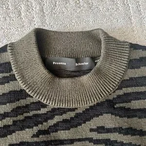 Proenza Schouler Sweaters Proenza Schouler Tiger Jacquard Sweater Xs Poshmark